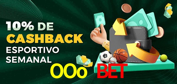 10% de bônus de cashback na OOo Bet